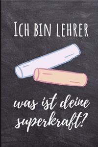 Ich Bin Lehrer Was Ist Deine Superkraft?