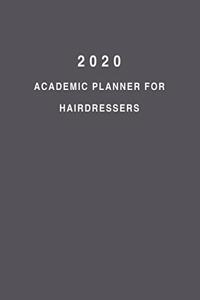 2020 Academic Planner For Hairdressers
