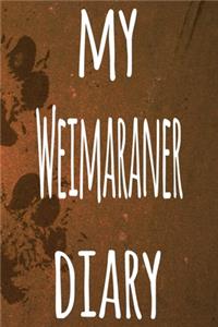My Weimaraner Diary