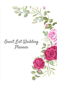 Guest List Wedding Planner