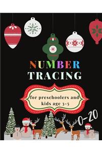 0-20 Number tracing for Preschoolers and kids Ages 3-5