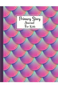 Primary Story Journal For Kids-Mermaid Scales