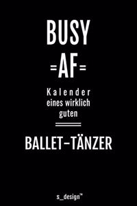 Kalender für Ballet-Tänzer