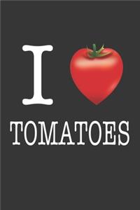 I Heart Tomatoes Notebook