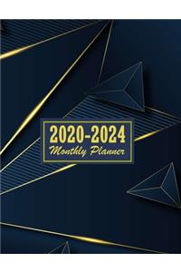 2020-2024 Monthly Planner