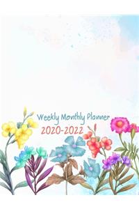 2020-2022 Weekly Monthly Planner