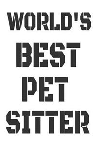 World's Best Pet Sitter