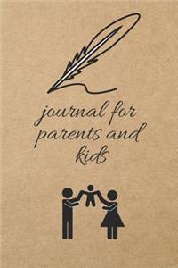 Journal for Parents and Kids