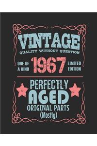 Vintage Quality Without Question One of a Kind 1967 Limited Edition Perfectly Aged Original Parts Mostly