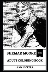 Shemar Moore Adult Coloring Book: Criminal Minds Star and Legendary Fashion Model, Sex Symbol and Emmy Awards Winner Inspired Adult Coloring Book