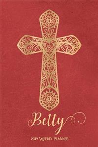 2019 Weekly Planner, Betty