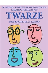 Kolorowanki dla 2-latków (Twarze)
