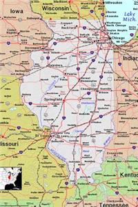 The Map of the State of Illinois Journal