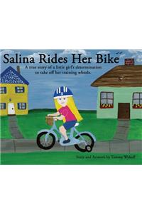 Salina Rides Her Bike