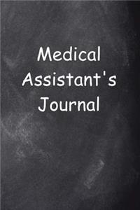Medical Assistant's Journal Chalkboard Design