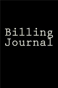Billing Journal