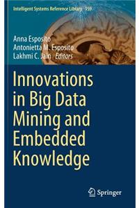 Innovations in Big Data Mining and Embedded Knowledge