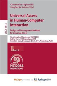 Universal Access in Human-Computer Interaction