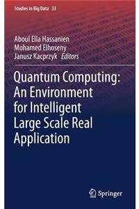 Quantum Computing: An Environment for Intelligent Large Scale Real Application
