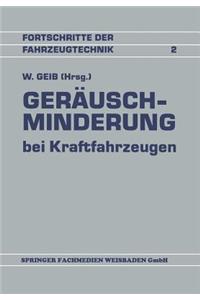 Geräuschminderung bei Kraftfahrzeugen