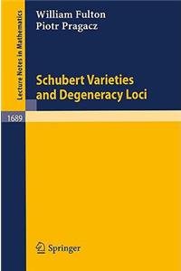 Schubert Varieties and Degeneracy Loci