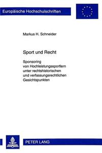 Sport Und Recht