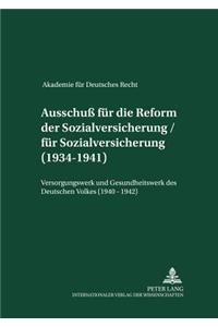 Akademie Fuer Deutsches Recht 1933-1945 - Protokolle Der Ausschuesse