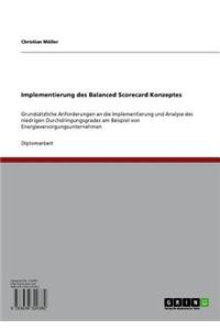 Implementierung Des Balanced Scorecard Konzeptes