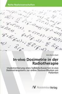 In-vivo Dosimetrie in der Radiotherapie