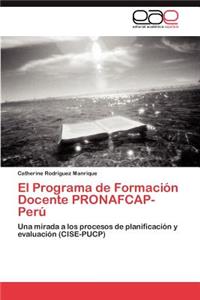 Programa de Formación Docente PRONAFCAP-Perú