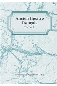 Ancien Théâtre François Tome 4.