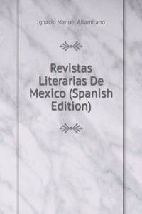Revistas Literarias De Mexico (Spanish Edition)