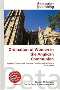 Ordination of Women in the Anglican Communion