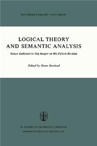 Logical Theory and Semantic Analysis