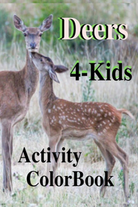 Deers 4-Kids Activity ColorBook