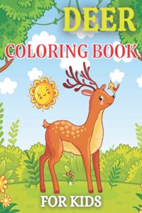 Deer Coloring Book For Kids