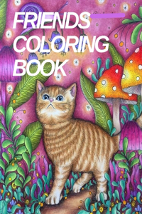 Friends Coloring Book