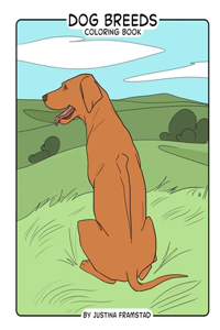 Dog Breeds Coloring Book