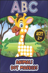 ABC Animals Dot To Dot Markers Activity Book