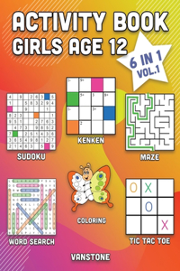 Activity Book Girls Age 12