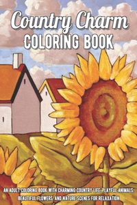 Country Charm Coloring Book