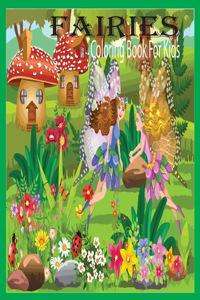 Fairies Coloring Book For Kids