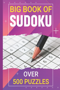 big book of sudoku over 500 puzzles