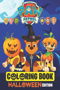 Paw Patrol Coloring Book Halloween Edition