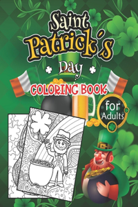 Saint Patrick's Day Coloring Book For Adults