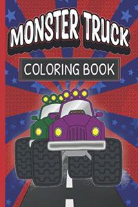 Monster Truck Coloring Book