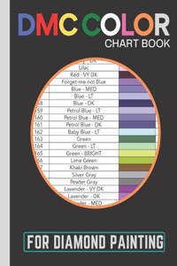 DMC Color Chart Book For Diamond Painting