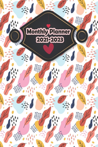 Monthly Planner 2021-2023