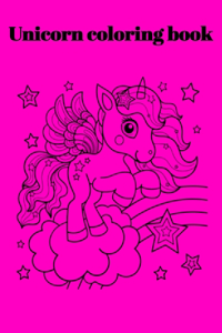 Unicorn coloring book