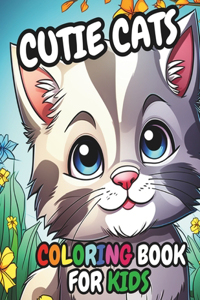 Cutie Cats Coloring Book For Kids